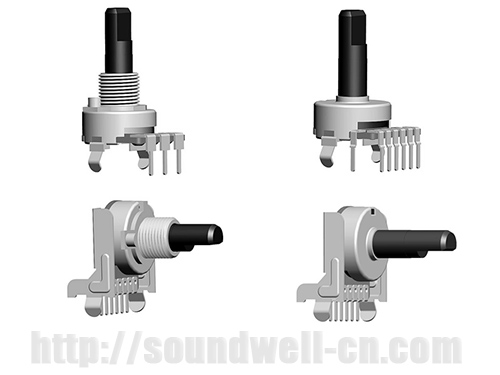 RB16 insulated shaft rotary potentiometer