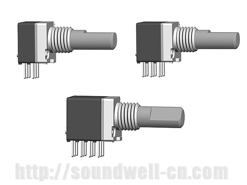 对讲机调频旋转编码器