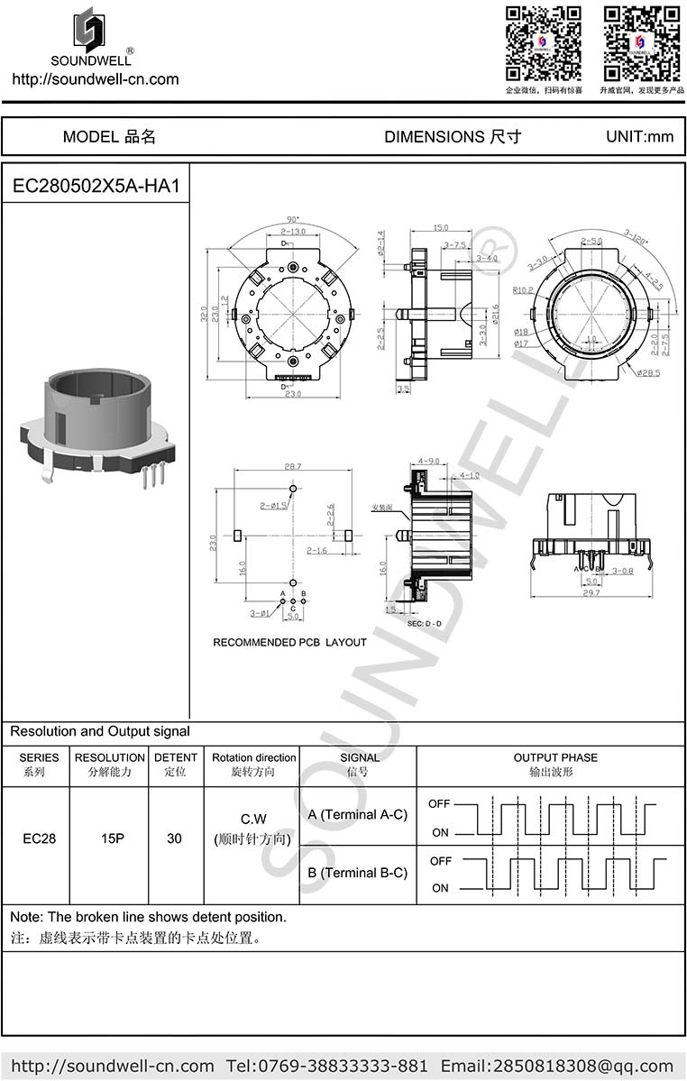 ES16绝对值编码器