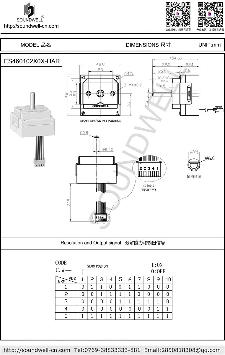 ES16绝对值编码器
