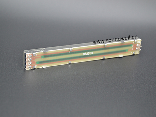 双联直滑式电位器